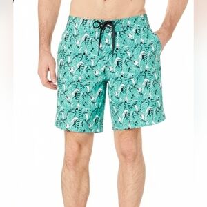 Mens Tropical Board Shorts Trunks 2X NWT